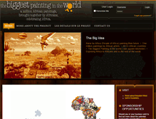 Tablet Screenshot of biggestpainting.com